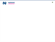 Tablet Screenshot of naprapatlandslaget.no