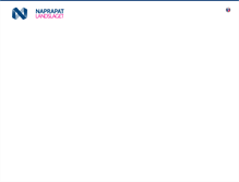 Tablet Screenshot of naprapatlandslaget.se